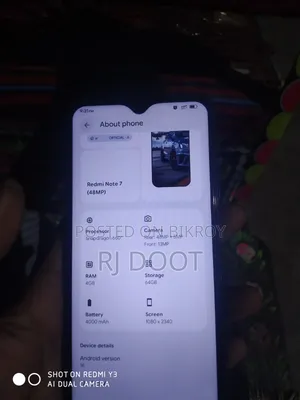 Xiaomi Redmi Note 7 64 GB Blue