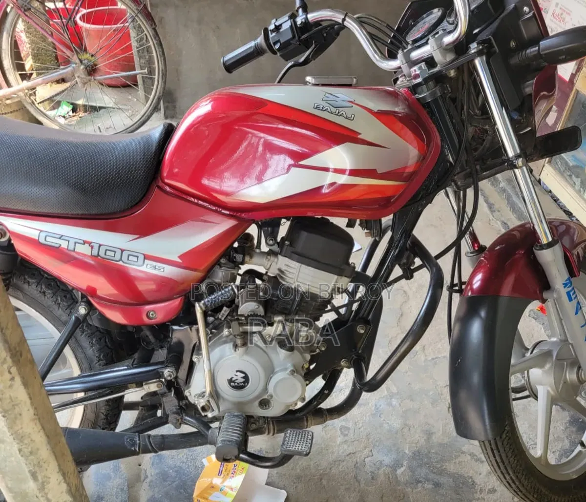 Bajaj CT 100 ES 2021 Red