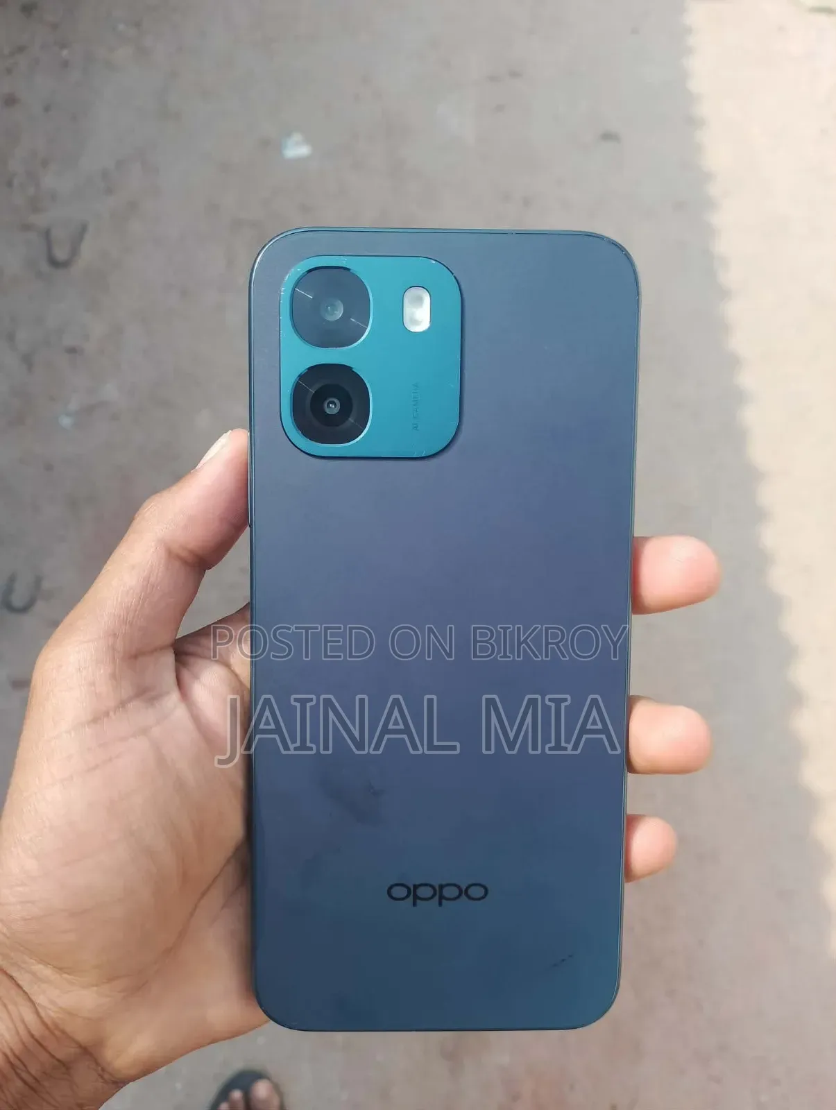 New Oppo A6 128 GB Blue