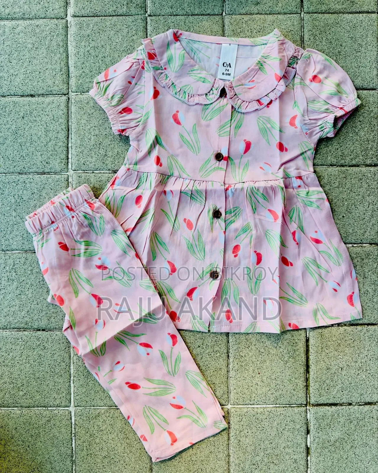 China Lilen Frock Set