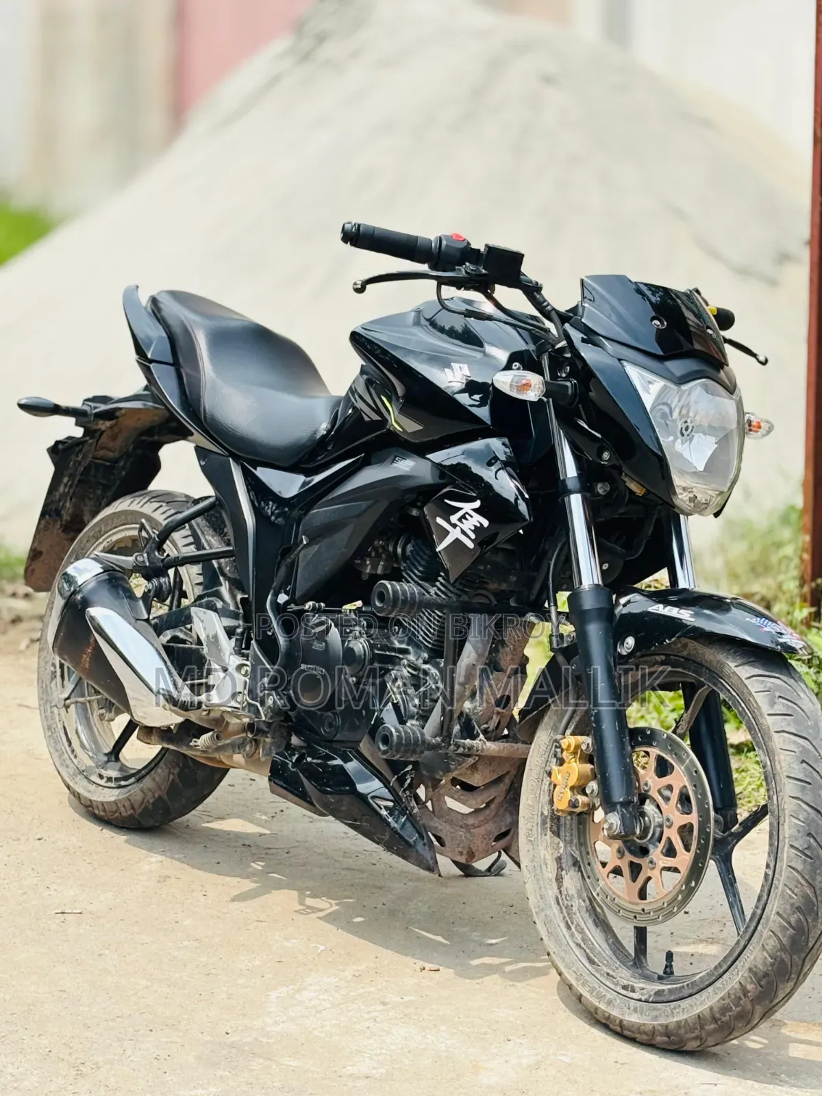 Suzuki Gixxer Monotone 2022 Black
