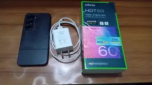 New Infinix Hot 60i 256 GB Black
