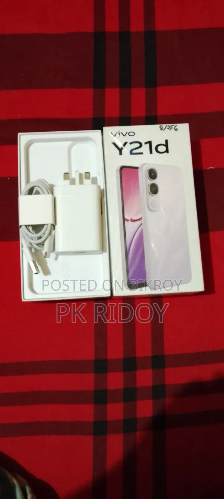 New Vivo Y21d 128 GB White