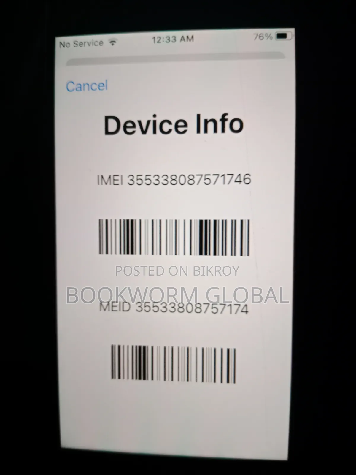 Apple iPhone 7 32 GB Black