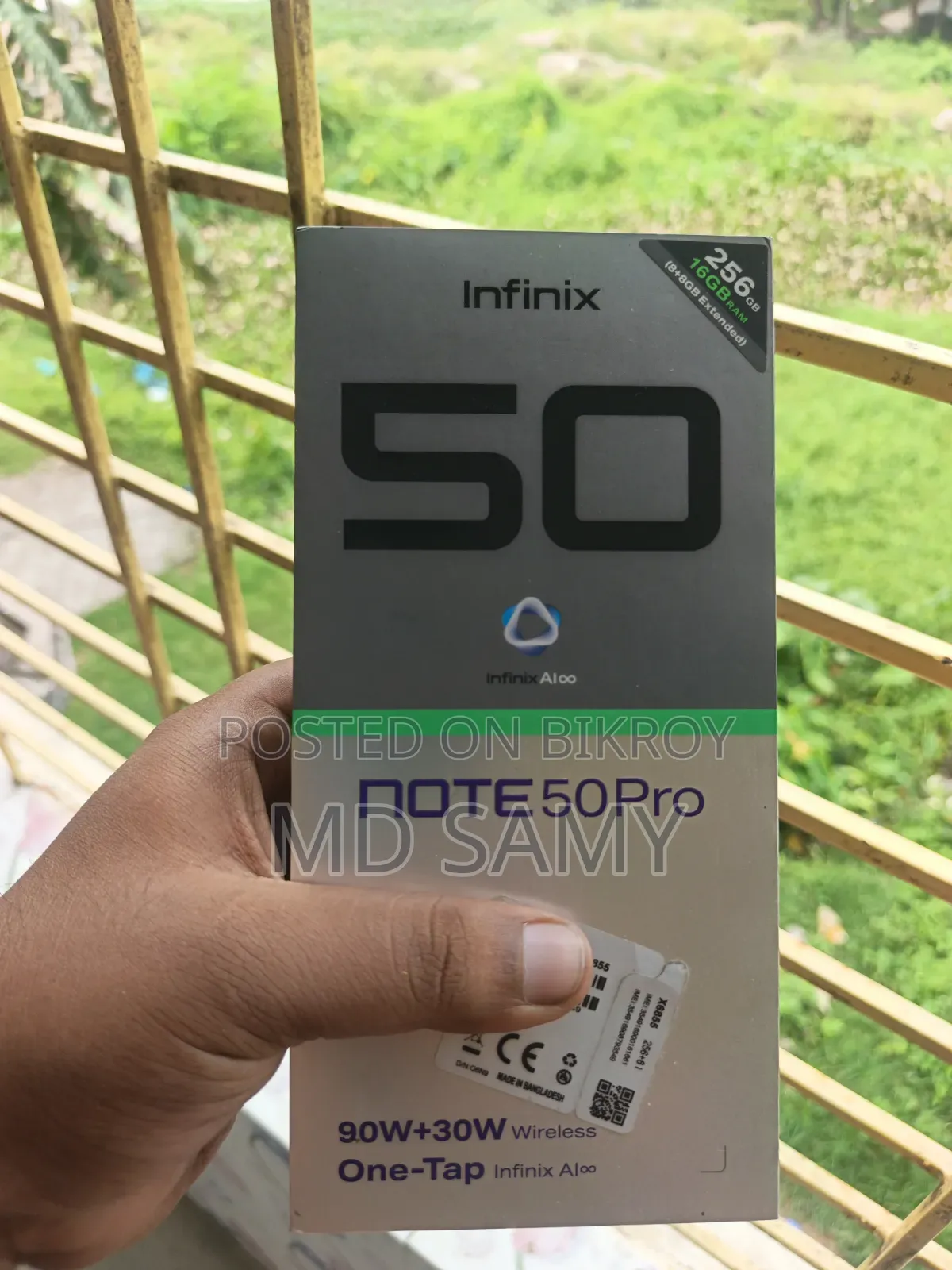 Infinix Note 50 Pro 256 GB Black