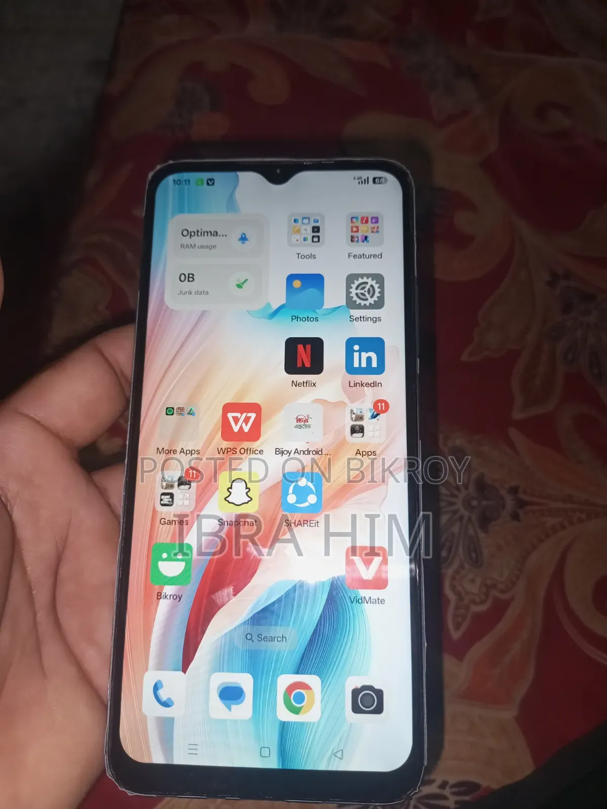 Oppo A18 128 GB Blue