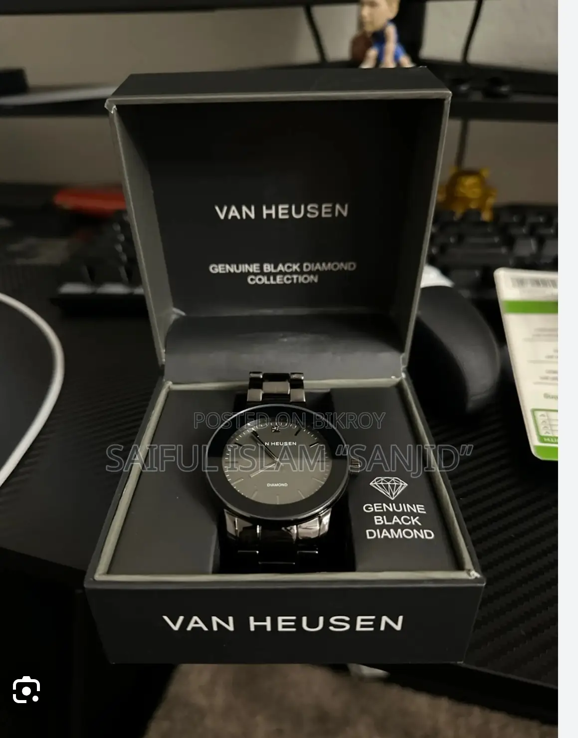 Van Heusen Genuine Black Diamond
