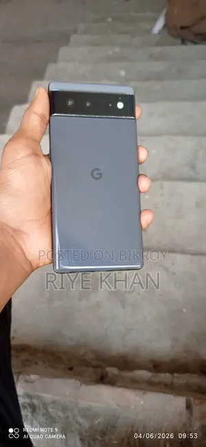 গুগল পিক্সেল ৬ ১২৮ জিবি কালো