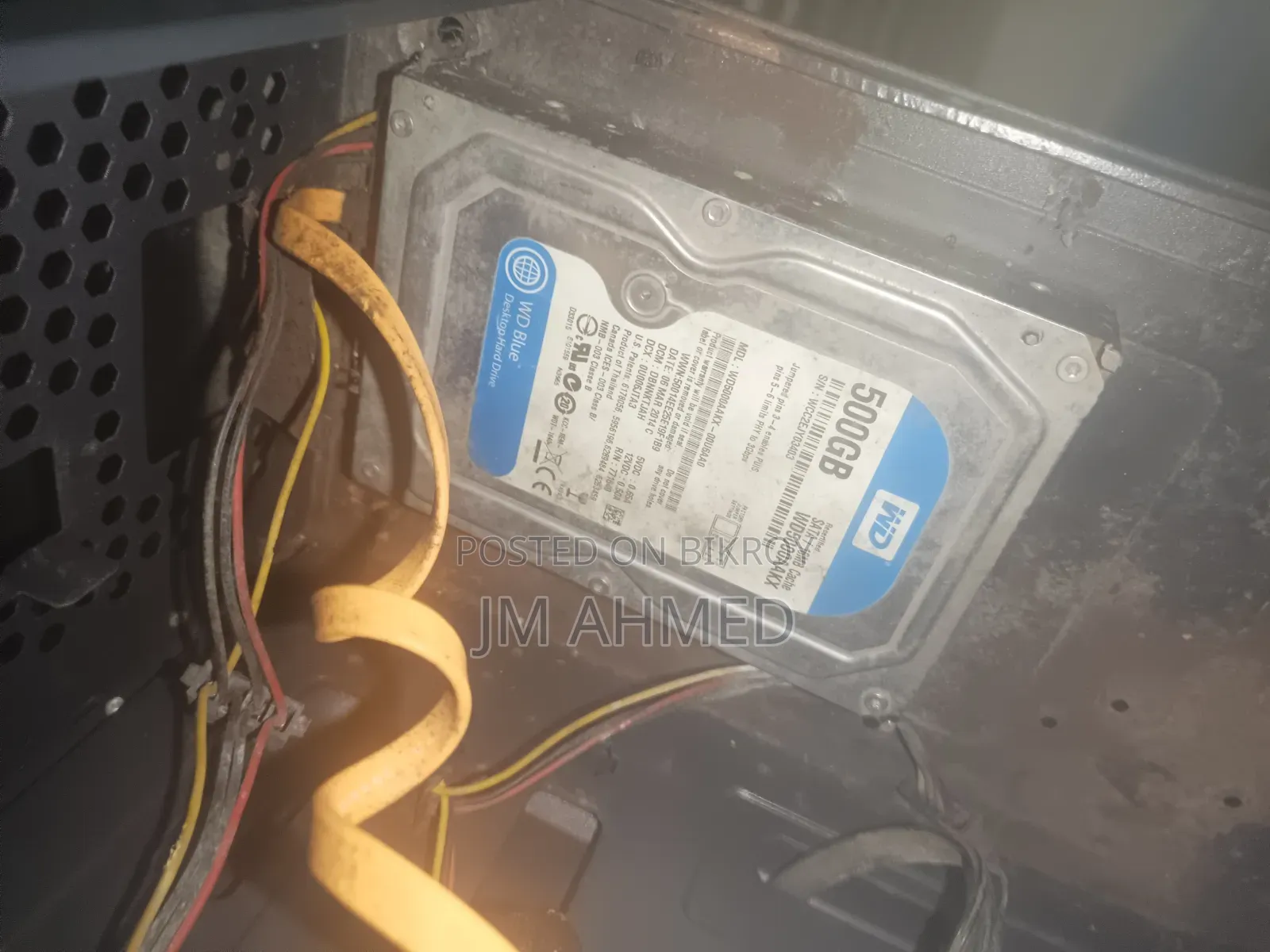 Desktop Computer Gigabyte GB-BACE-3150 8GB Intel Core I3 SSD 500GB