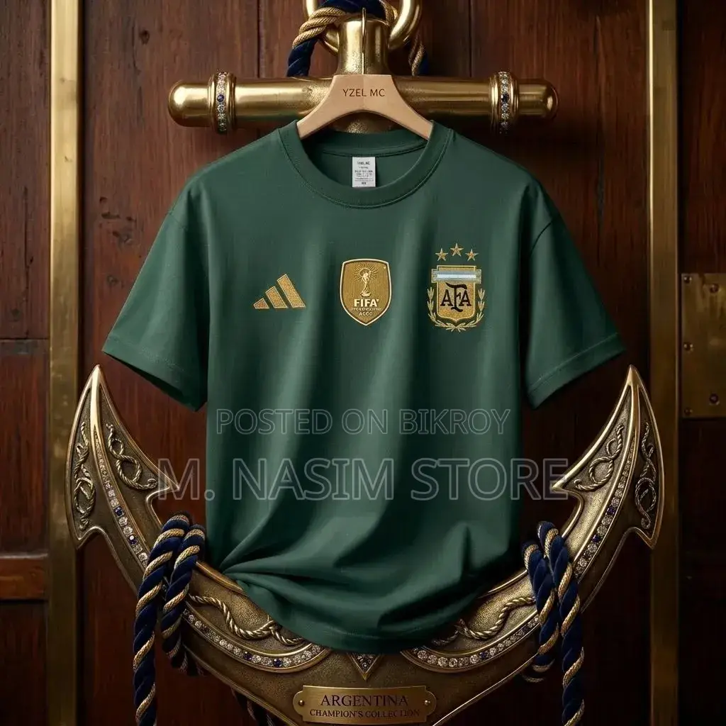Argentina Premium World Cup Drop Shoulder T-shirt