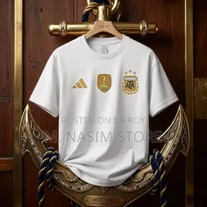 Argentina Premium World Cup Drop Shoulder T-shirt