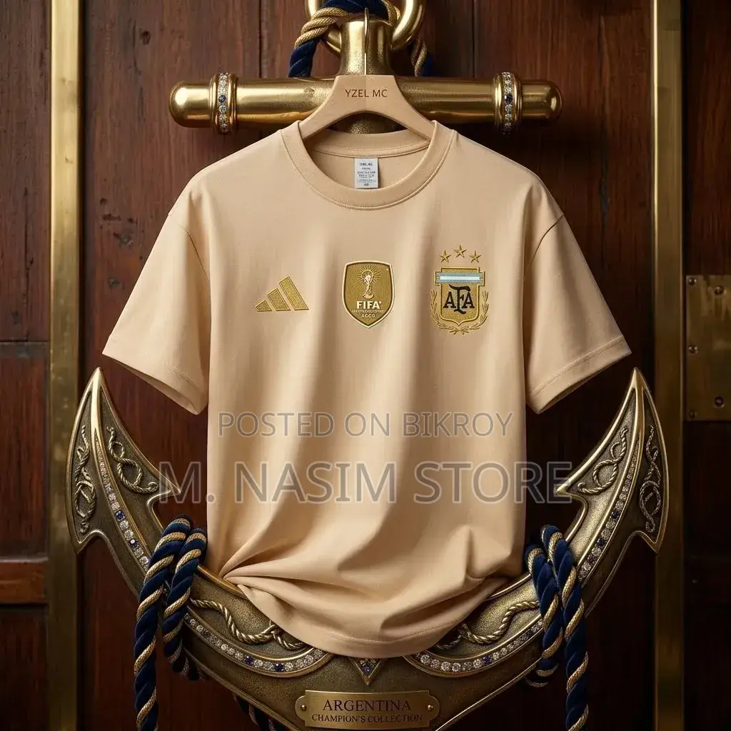 Argentina Premium World Cup Drop Shoulder T-shirt