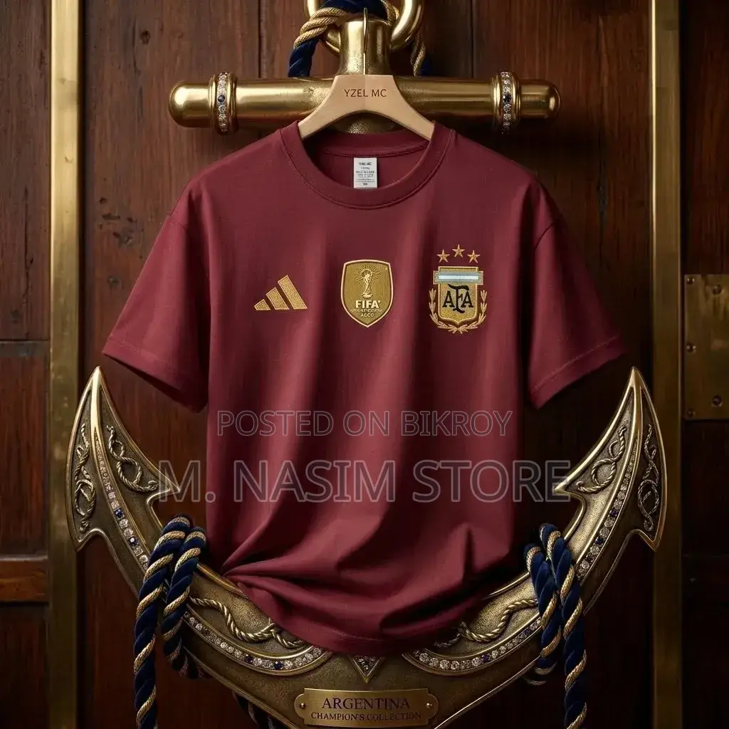 Argentina Premium World Cup Drop Shoulder T-shirt