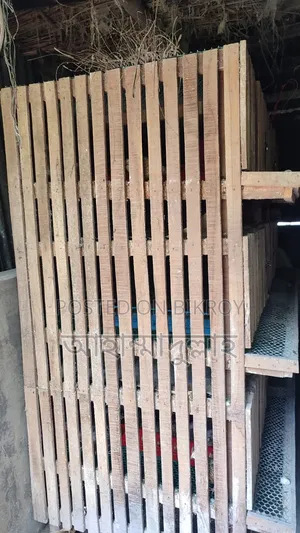 2 Quail Cages (Wood + Iron)