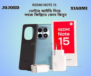 New Xiaomi Redmi Note 15 256 GB Black