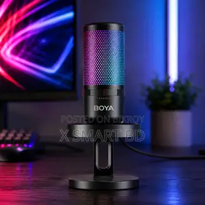 Boya Vibrant Lighting Condenser Usb Microphone With RGB