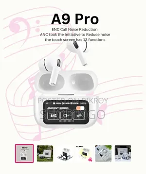 A9 Pro ANC/ENC Double Dark Noise Reduction