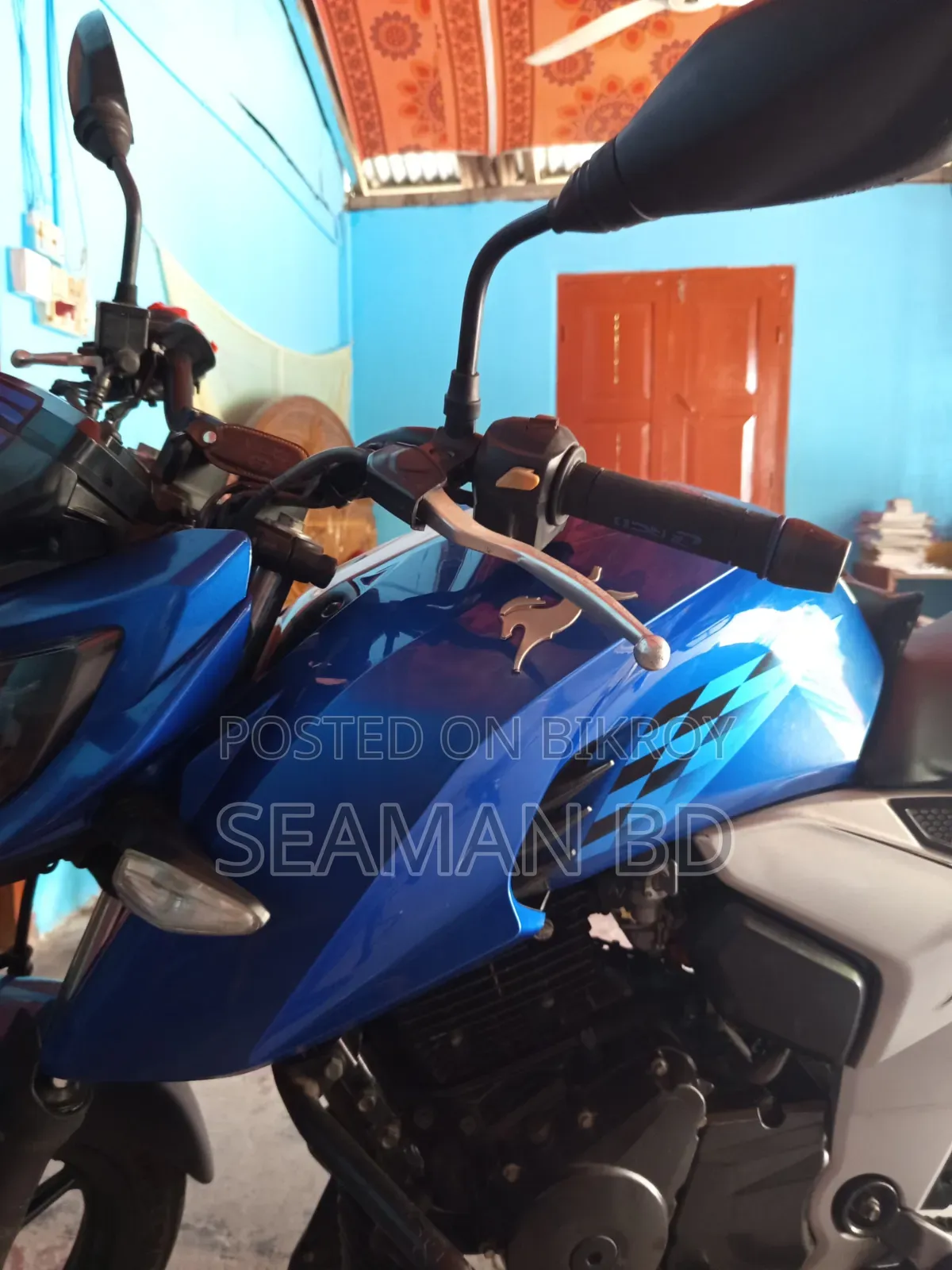TVS Apache 160 4V 2020 Blue