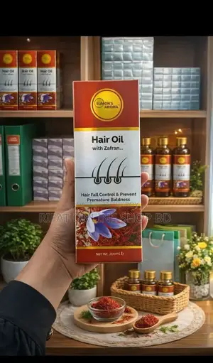 Sumon's Aroma Hair Oil With Zafran