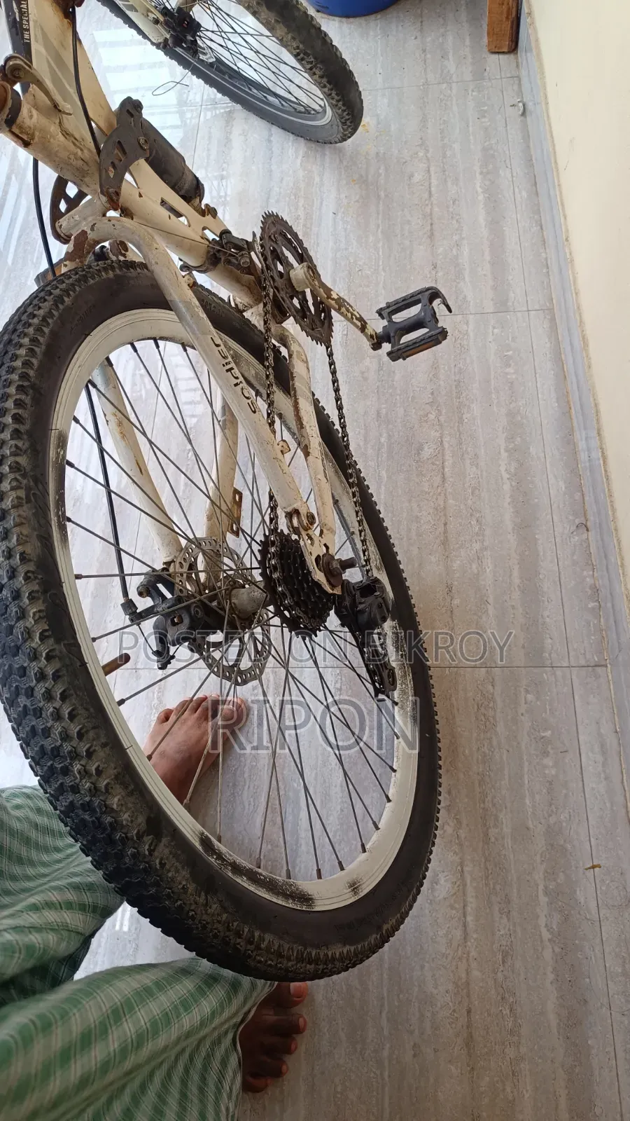 I will sell the bicycle, I need money, it will not be less than 4 thousand taka, Imo Whatsapp