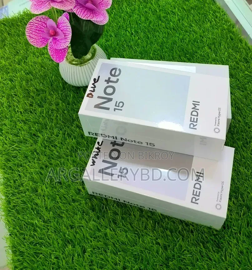New Xiaomi Redmi Note 15 128 GB White