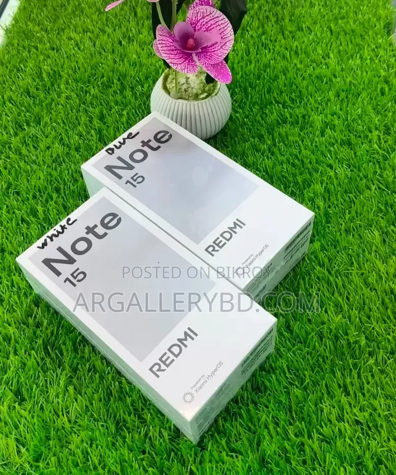 New Xiaomi Redmi Note 15 128 GB White