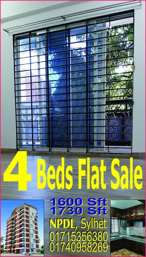 4-bedroom Apartment in NPD Rose, Sylhet Sadar for Sale
