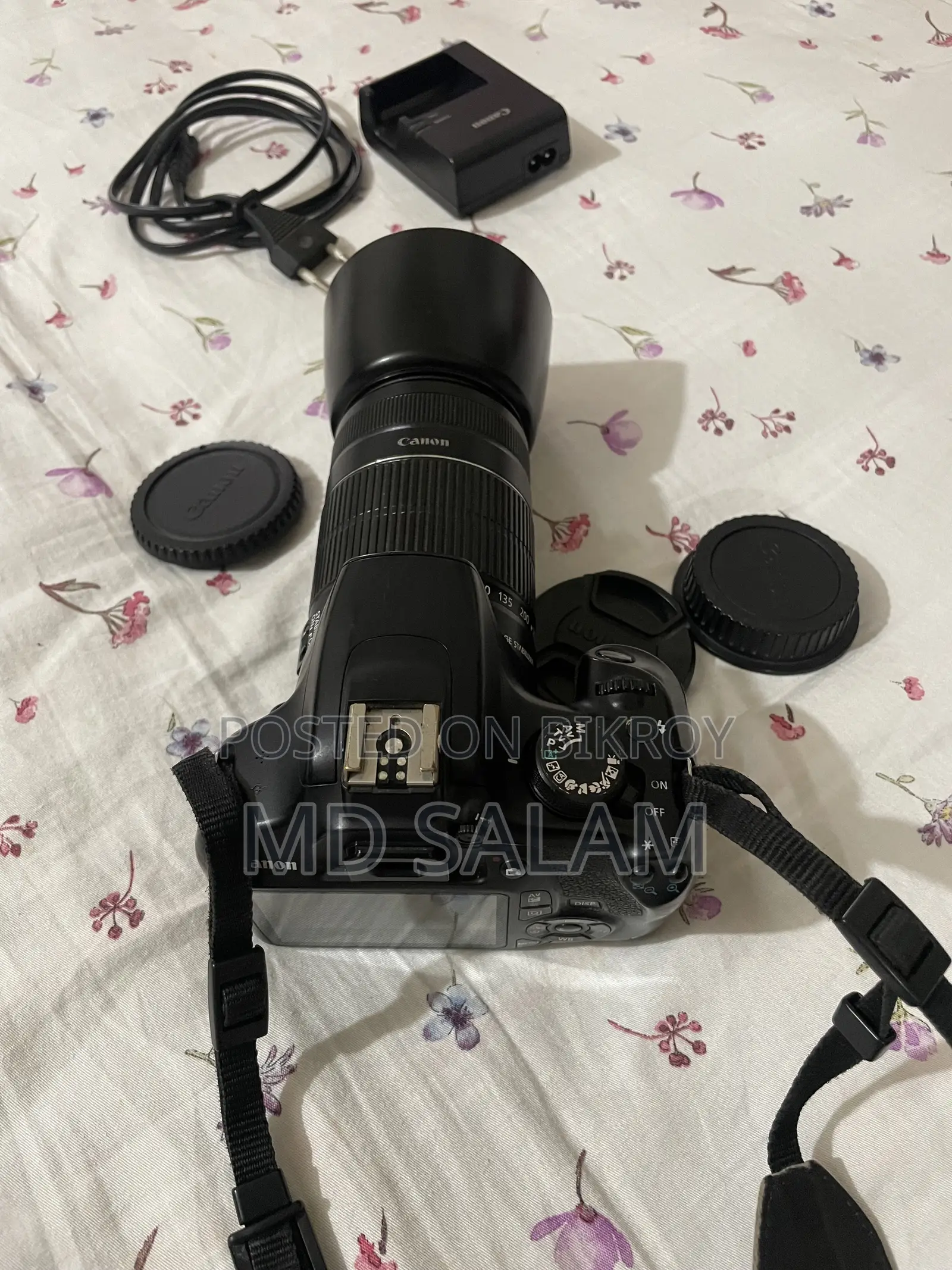 Canon 1200d Camera With 55-250 Mm Lens