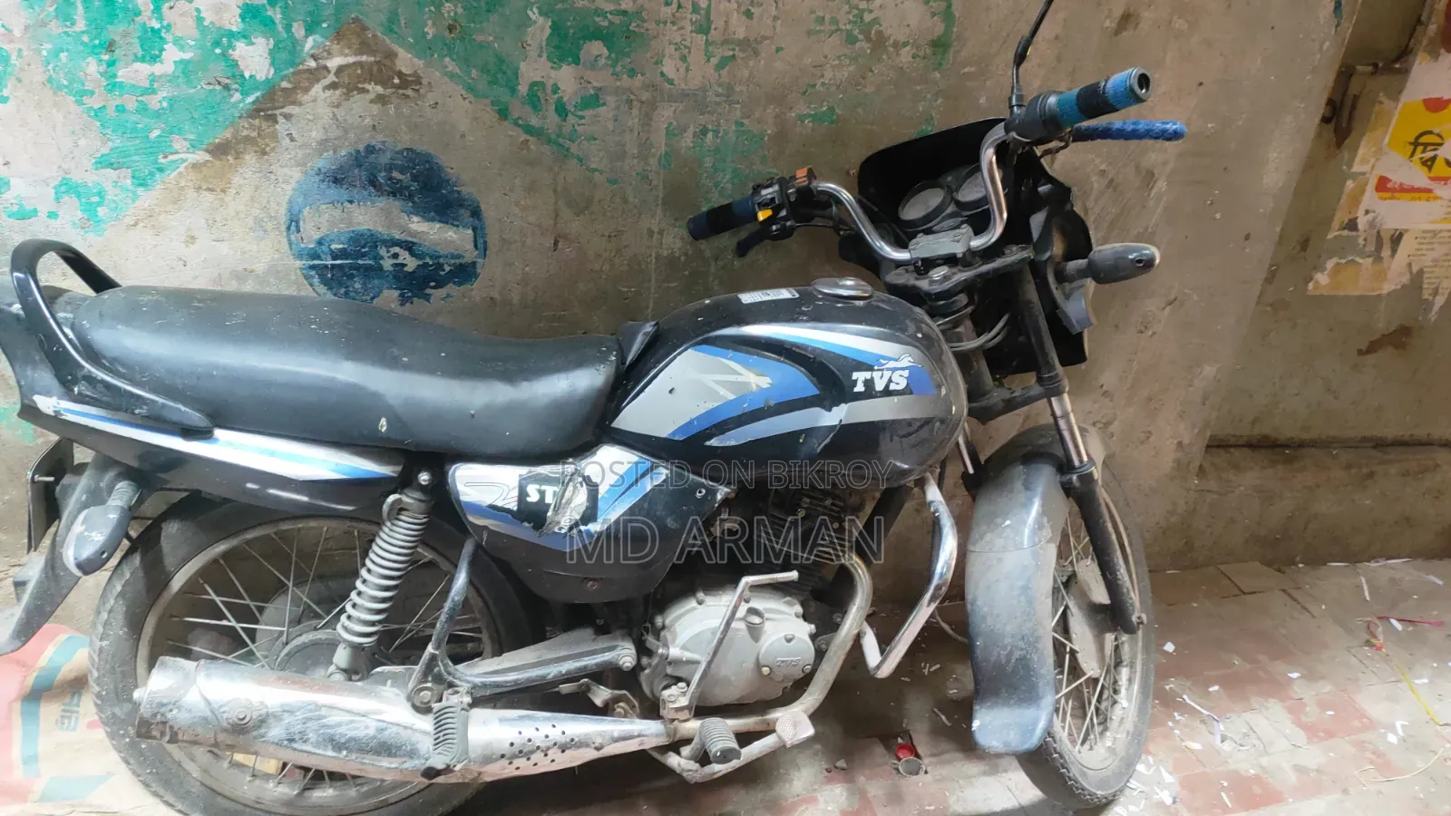 TVS Metro Plus 2005 Black