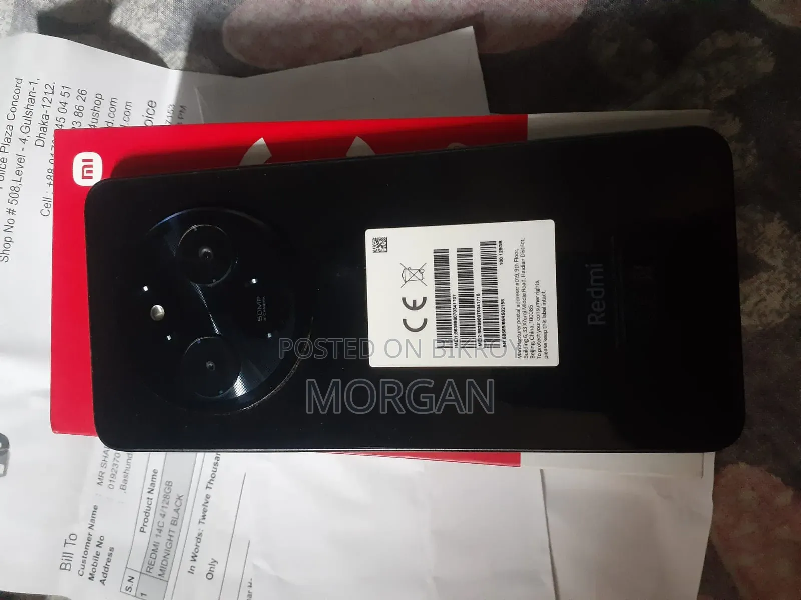 Xiaomi Redmi 14C 128 GB Black