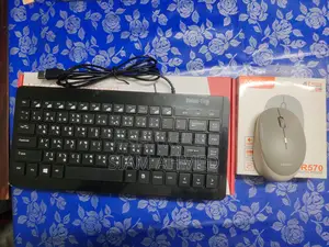 Mini Keyboard and Mouse. Keyboard- Top Value Ku410, Mouse- Meetion R