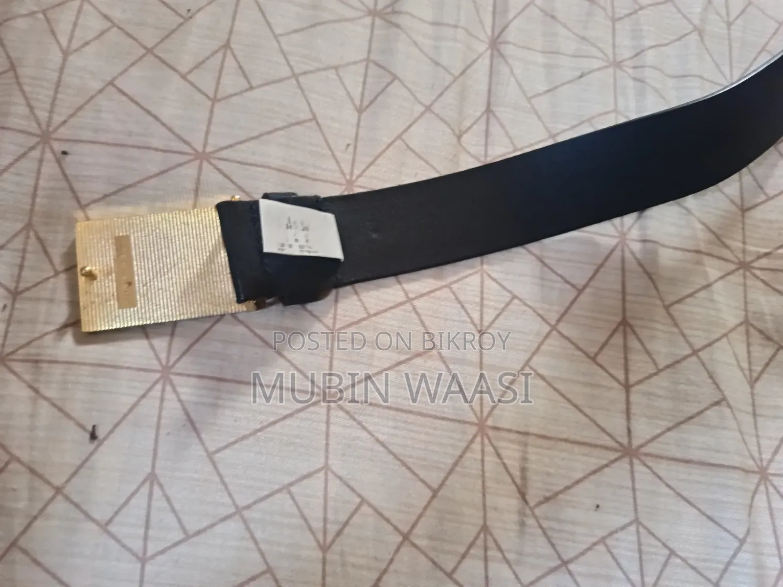 Hugo Boss Icon Plaque Belt (Original)