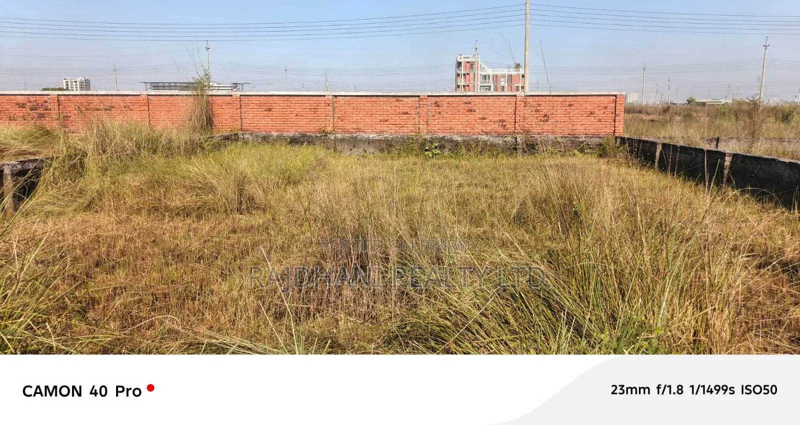 5 katha plot for sale in Block P, Bashundhara Residential Area.
