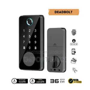 Smart Fingerprint Deadbolt Lock for Home, Hotel