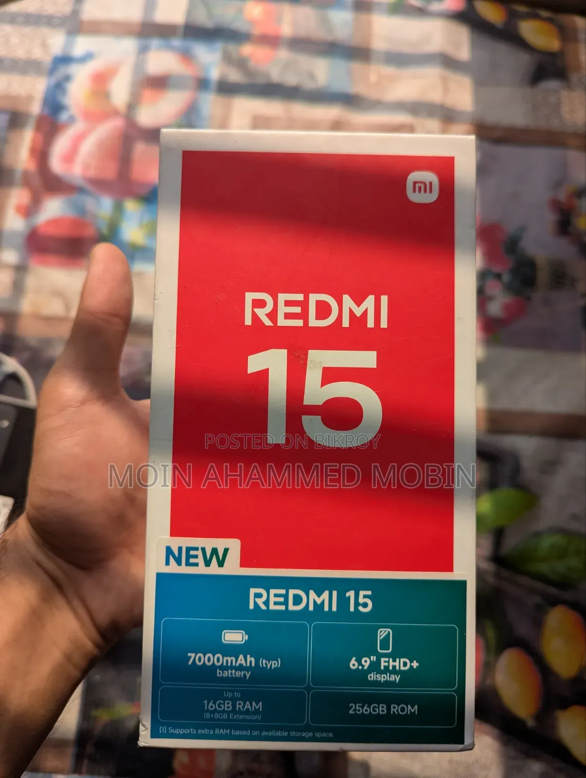 Xiaomi Redmi 15 256 GB Black