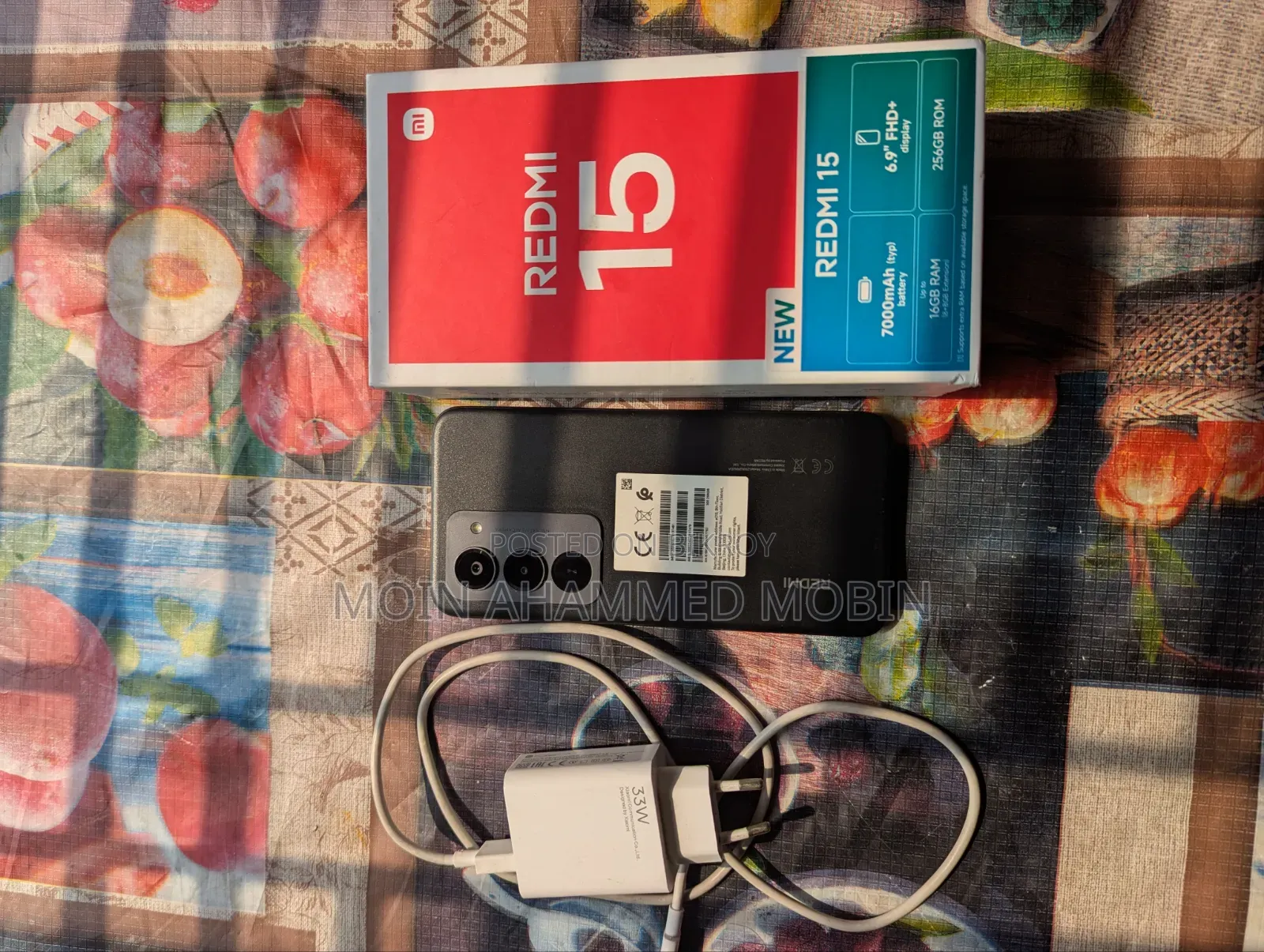 Xiaomi Redmi 15 256 GB Black