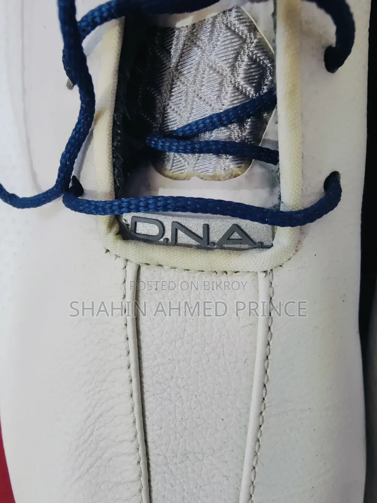Foot Joy D.N.A. White/Navy Shoe's