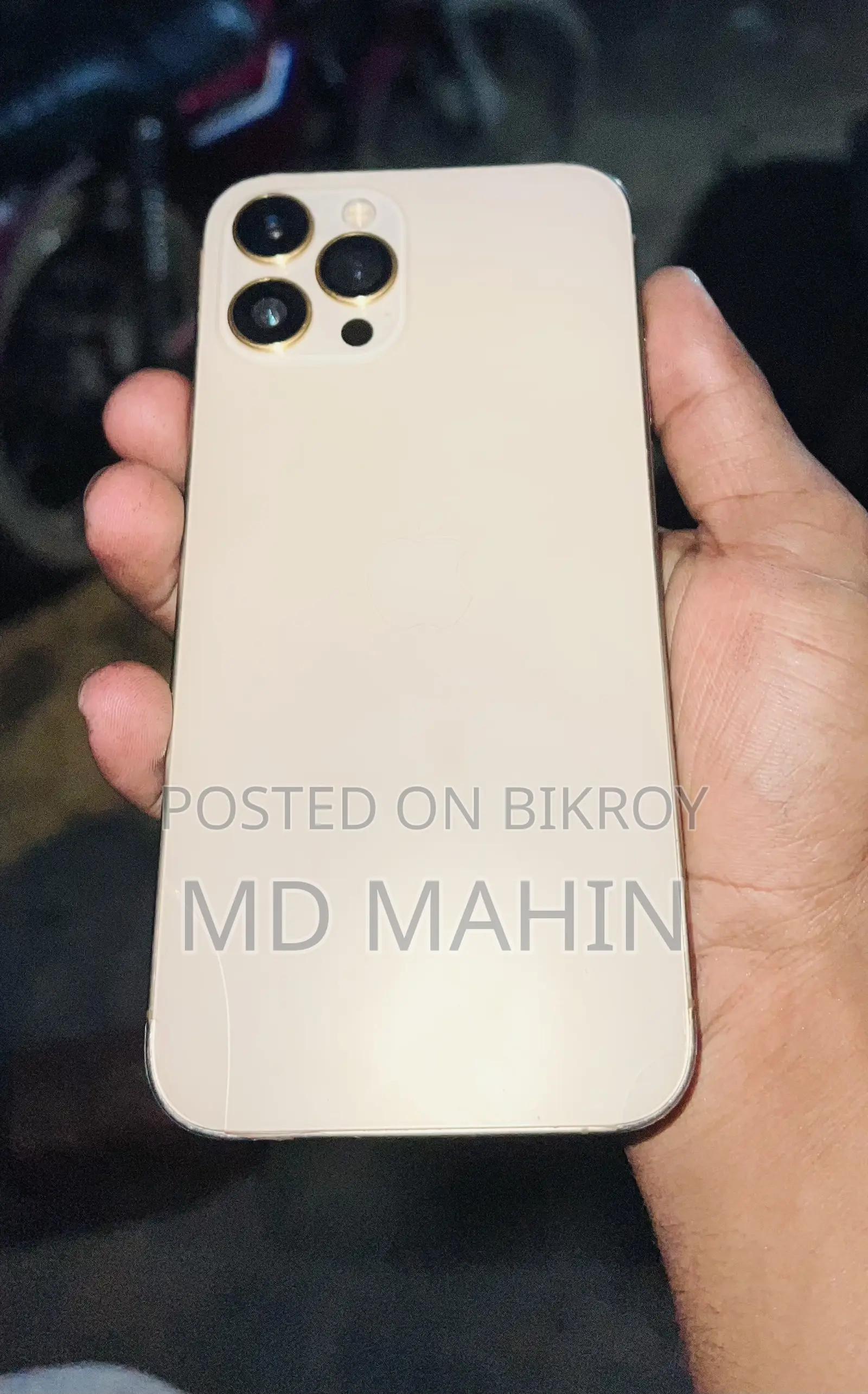 অ্যাপল আইফোন ১২ প্রো ম্যাক্স ১২৮ জিবি গোল্ড