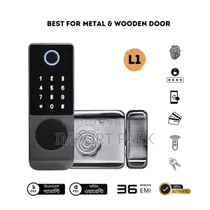 Tuya Executive Smart Finger Print Door Lock With Remote
