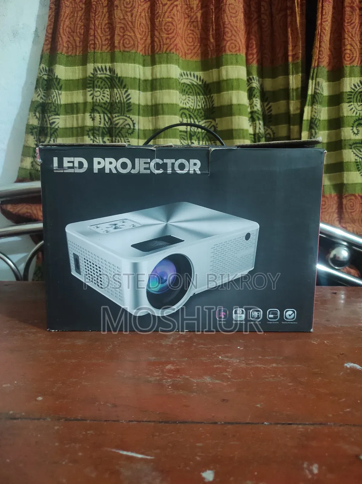 Cheerlux C9 Android 3600 Lumens Projector With Tv Card