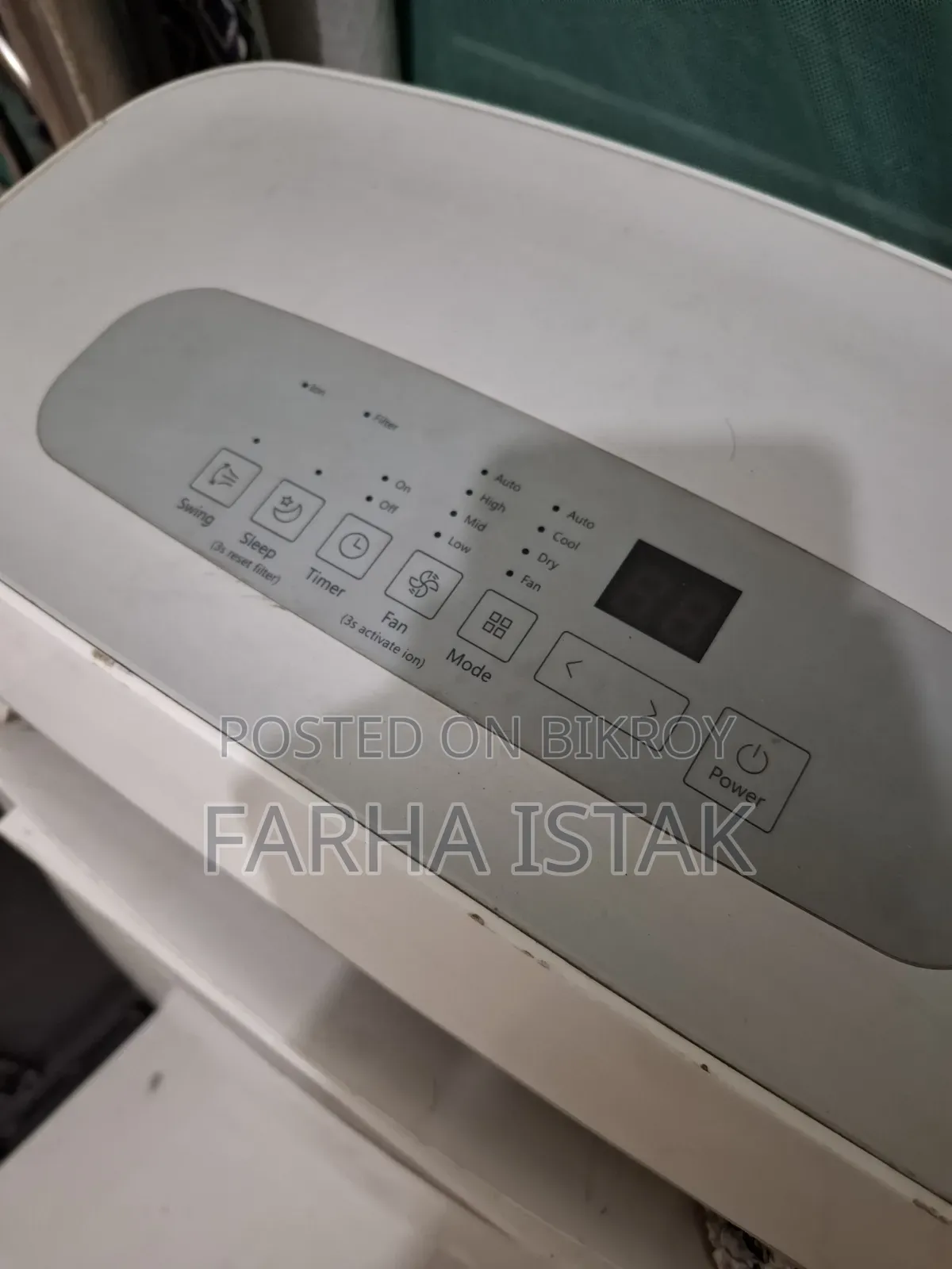 Midea MWF-12cmp 1-Ton Portable AC Used