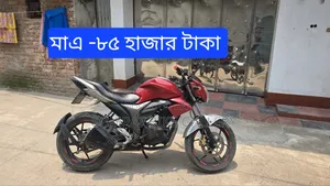 Suzuki Gixxer Monotone 2017 Red