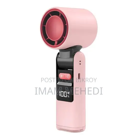 Mini Handheld Cooling Device Fan Mini Usb Fan Design Digital Display