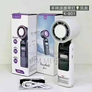 Mini Handheld Cooling Device Fan Mini Usb Fan Design Digital Display