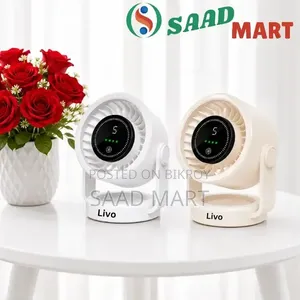 Livo Lv-2601 Rechargeable Turbo Fan