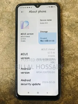 নতুন শাওমি রেডমি ১০এ ৬৪ জিবি ব্ল্যাক