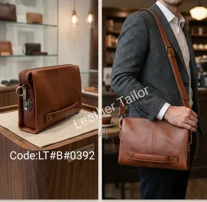 100% Original Leather Messenger Bag