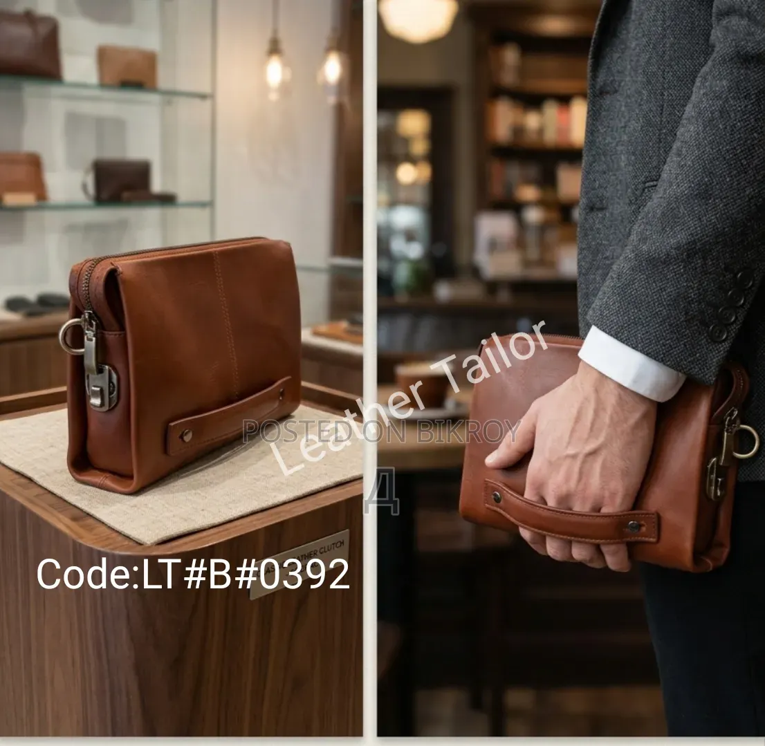100% Original Leather Messenger Bag