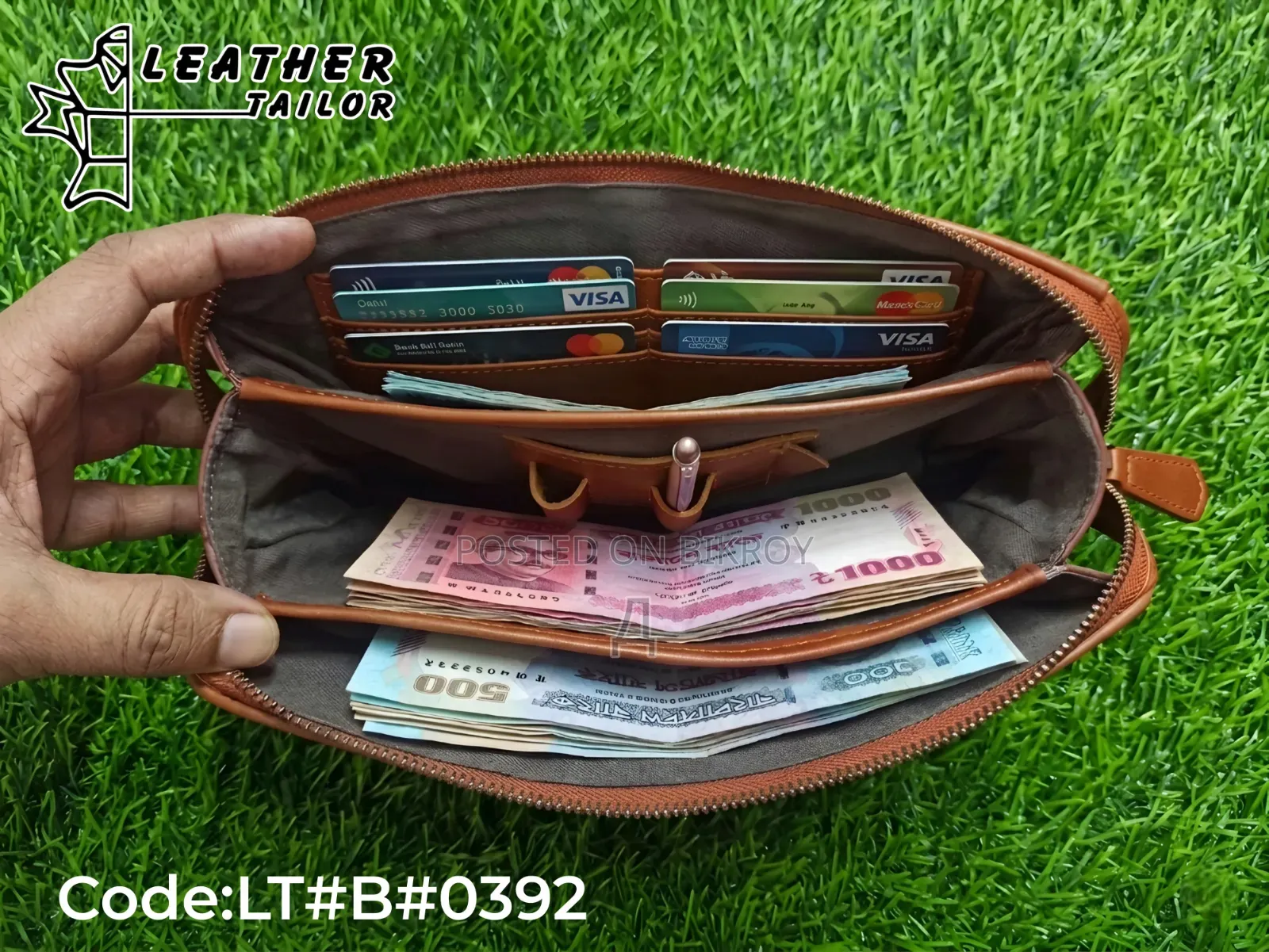 100% Original Leather Messenger Bag