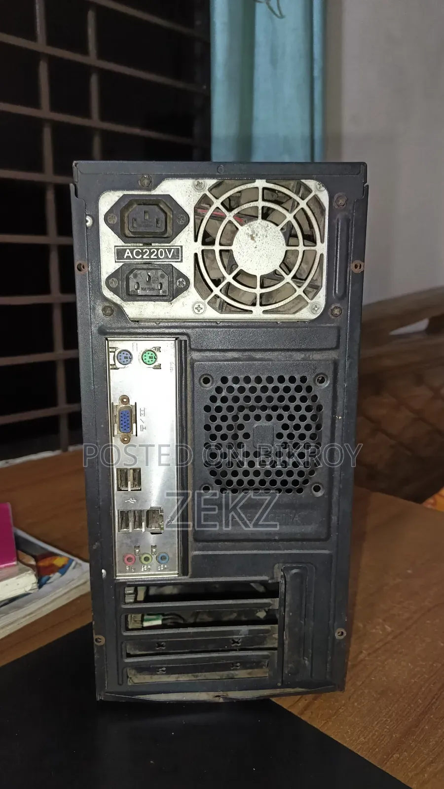 PC Case With Power Supply and Motherboard for Sale